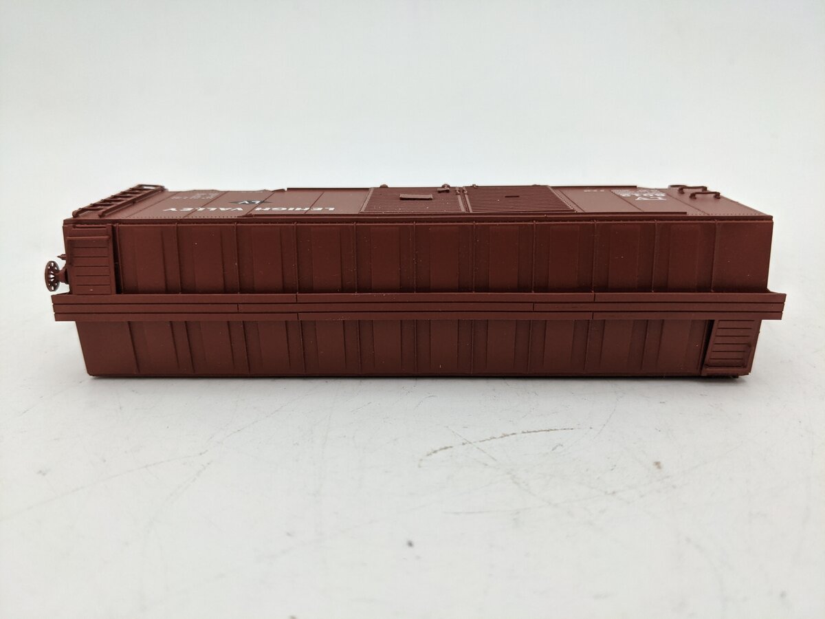 Red Caboose 38521-28 HO Scale Lehigh Valley #8012 Double Door Boxcar EX/Box