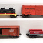 Lionel & Other O Gauge Assorted Freight Cars [4] VG