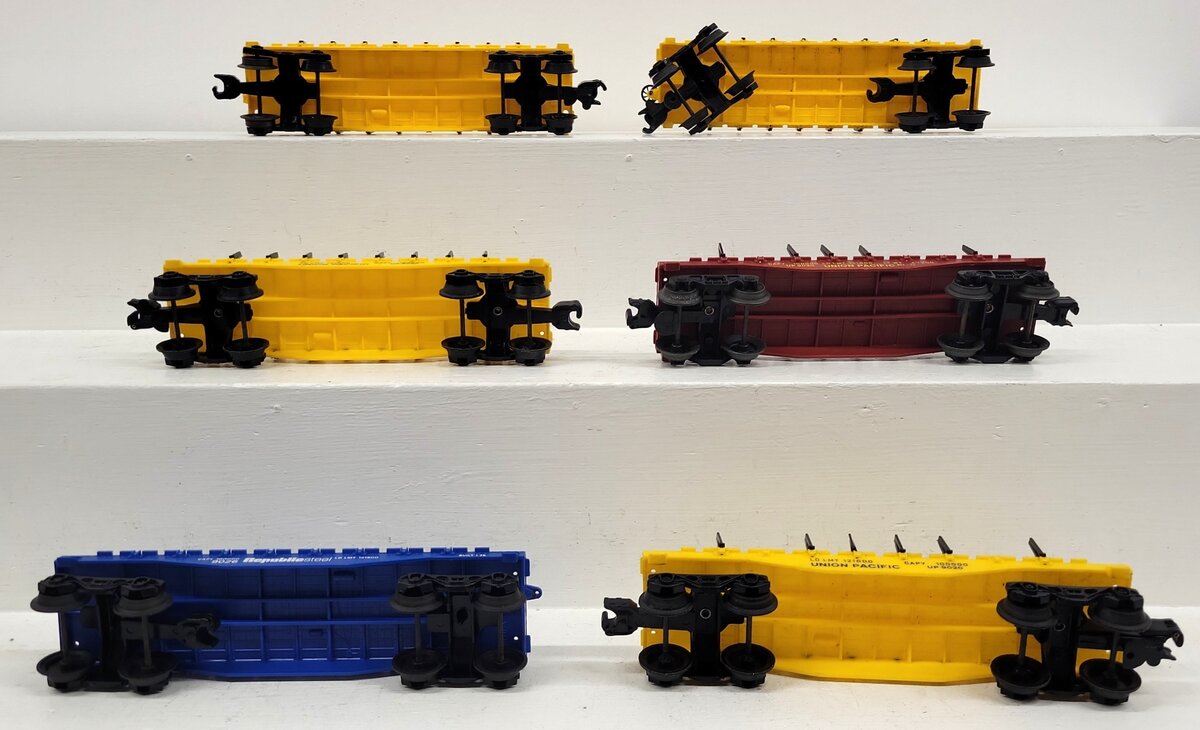 Lionel O Gauge Freight Flatcars [6] VG