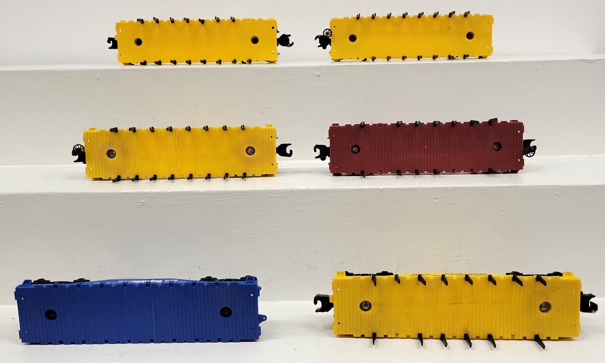 Lionel O Gauge Freight Flatcars [6] VG