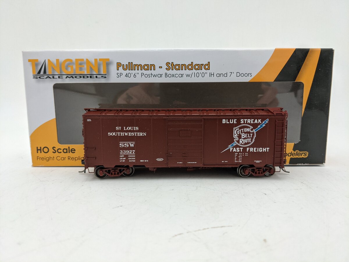 Tangent 23122-10 HO SSW Cotton Belt P-S SP Lines 40'6