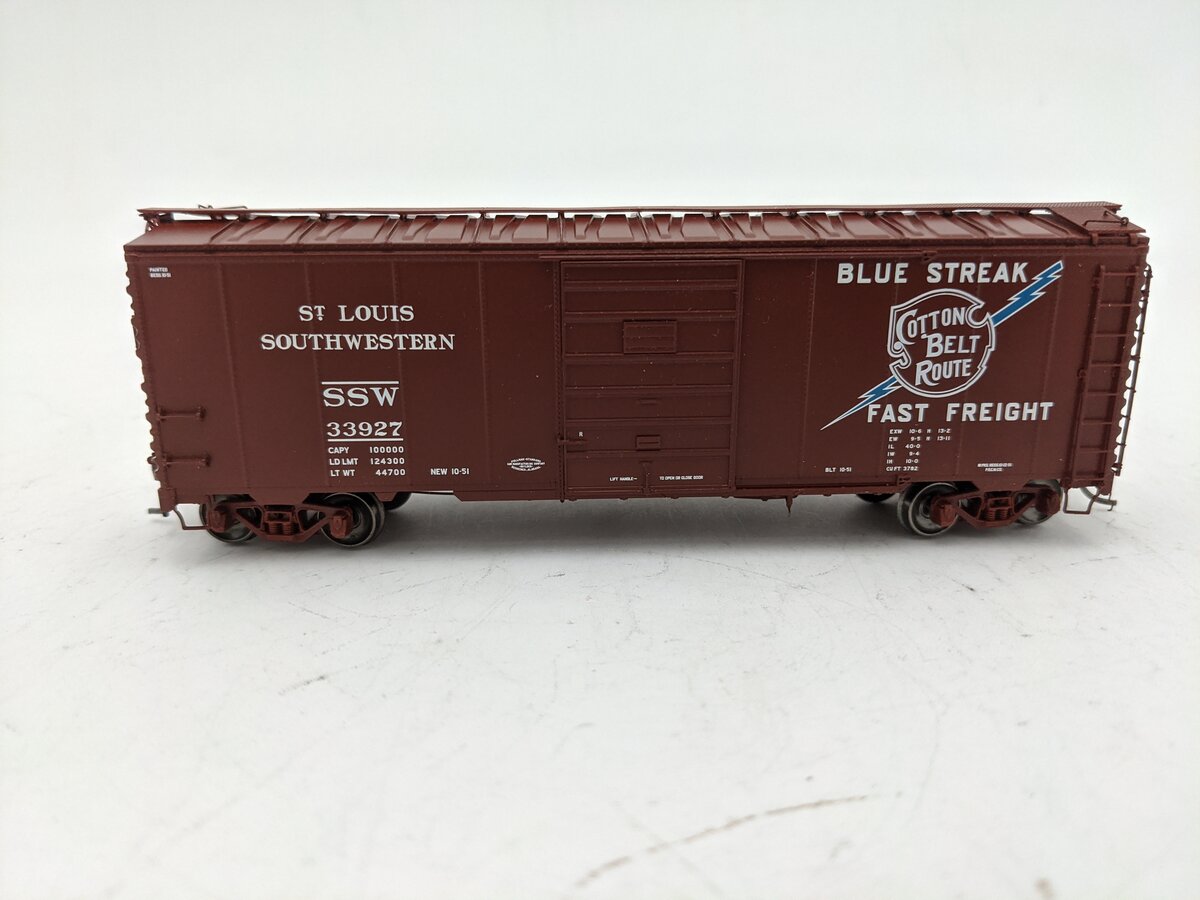 Tangent 23122-10 HO SSW Cotton Belt P-S SP Lines 40'6" Boxcar #23122 EX/Box