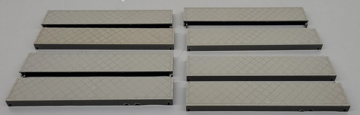 LGB 5034 G Scale Gray Plastic Platform Set VG/Box