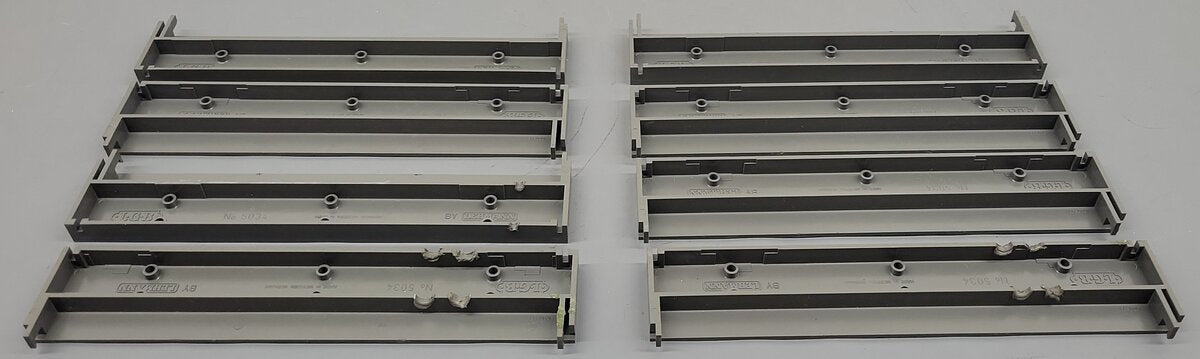 LGB 5034 G Scale Gray Plastic Platform Set VG/Box