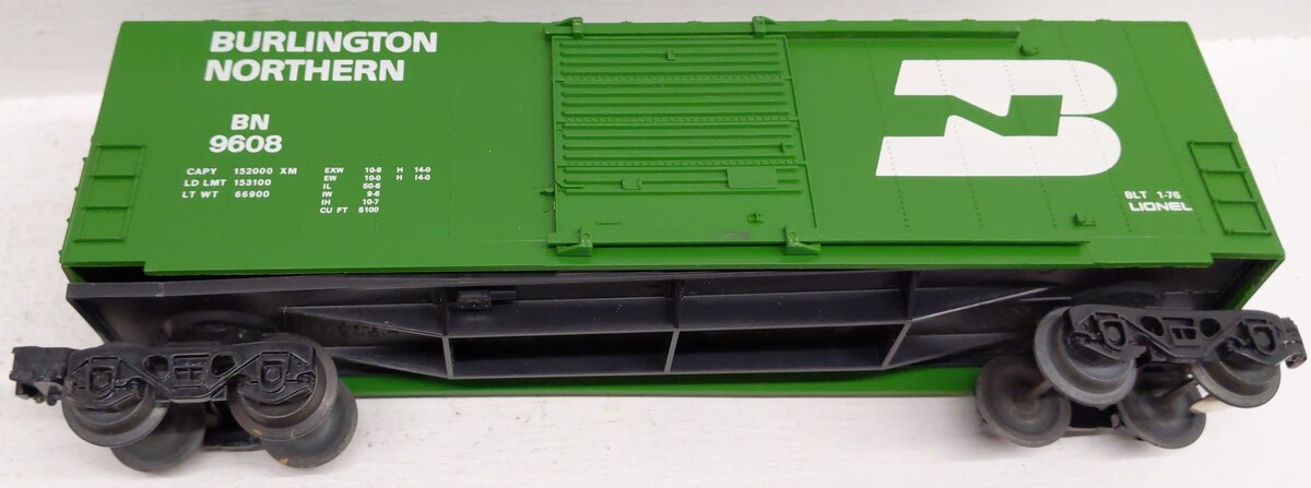 Lionel O Gauge Assorted Freight Cars: 9608, 9607, 9373, 9136 [4] VG