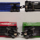 Lionel O Gauge Assorted Freight Cars: 9608, 9607, 9373, 9136 [4] VG