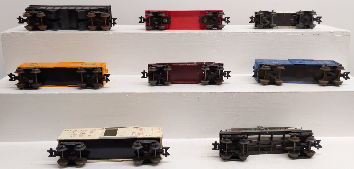 Marx O Gauge Vintage Freight Cars #3280,43461,21429,284,467110,4581,X-246 [8] VG