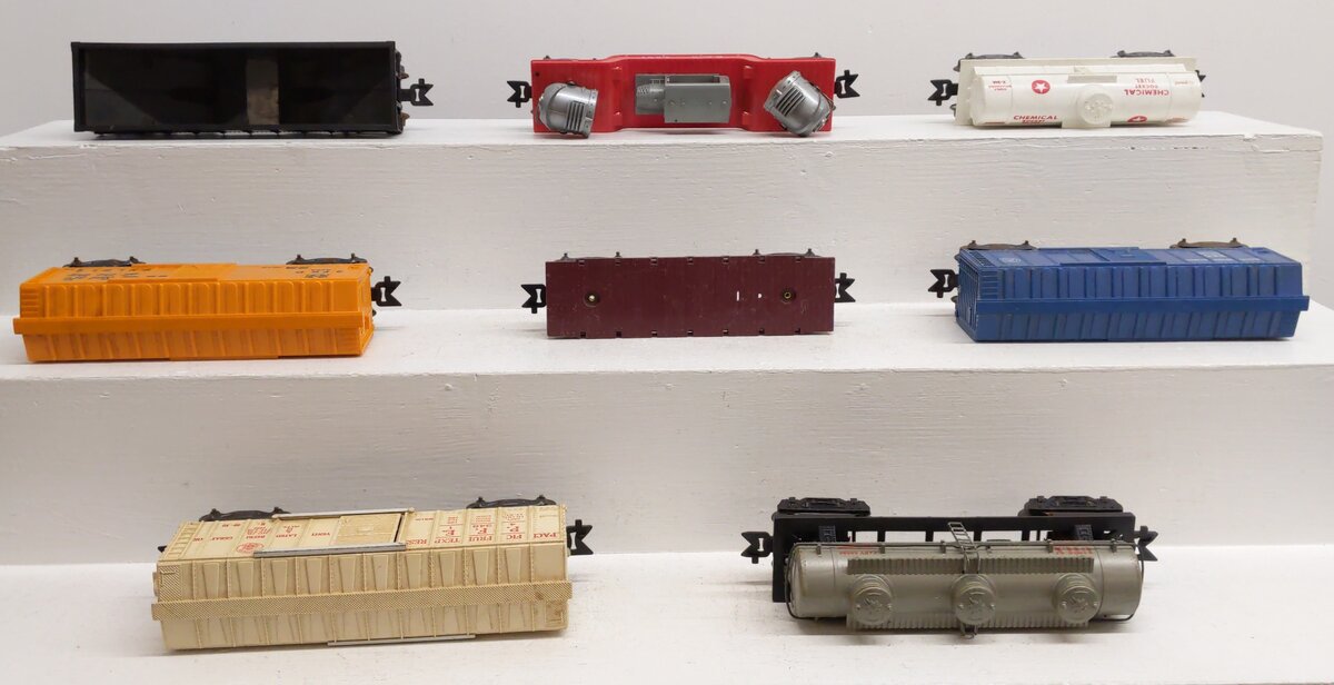 Marx O Gauge Vintage Freight Cars #3280,43461,21429,284,467110,4581,X-246 [8] VG