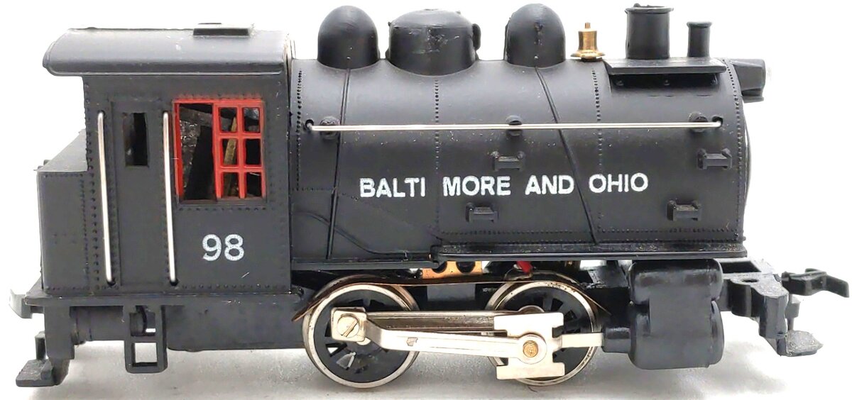 Life Like 8301 HO Baltimore & Ohio Dockside Locomotive #98 EX/Box