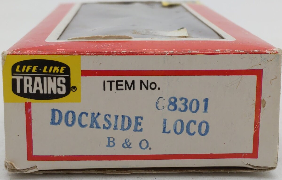 Life Like 8301 HO Baltimore & Ohio Dockside Locomotive #98 EX/Box
