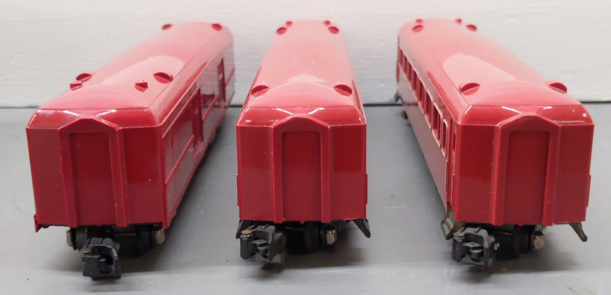 American Flyer S Gauge Vintage New Haven Passenger Cars #650,650,718 [3] EX