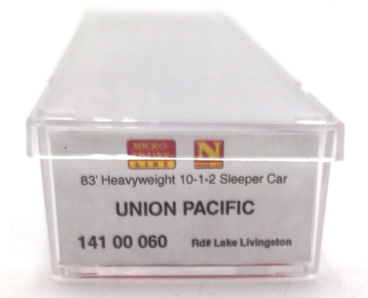 Micro-Trains 14100060 N UP 83' 10-1-2 Sleeper Heavyweight Passenger Car LN/Box