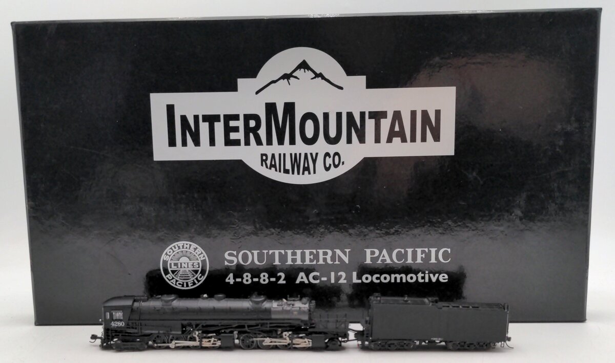 InterMountain 79007 N Scale Southern Pacific Steam Locomotive & Tender #4280 LN/Box
