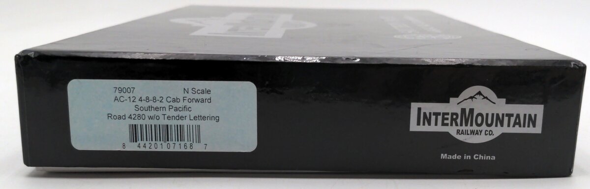 InterMountain 79007 N Scale Southern Pacific Steam Locomotive & Tender #4280 LN/Box