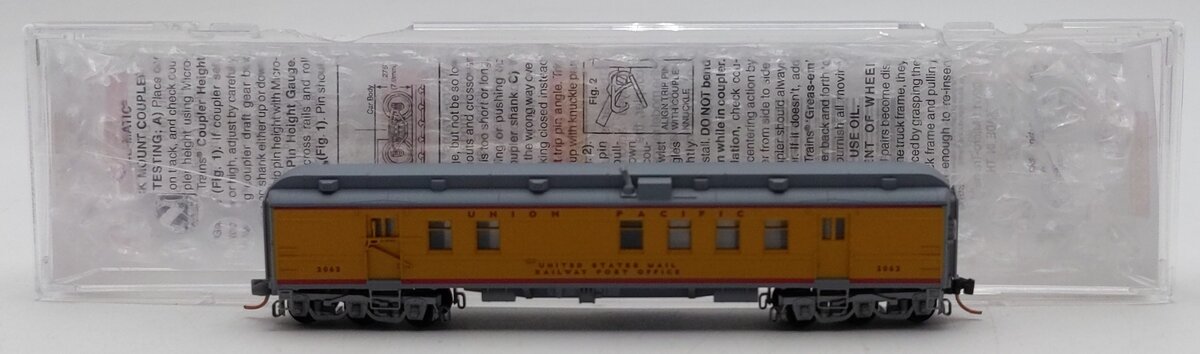 Micro-Trains 14000060 N Union Pacific Heavyweight RPO Passenger Car #2062 LN/Box