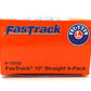 Lionel 6-12032 O Scale Straight FasTrack (Pack of 4) EX/Box