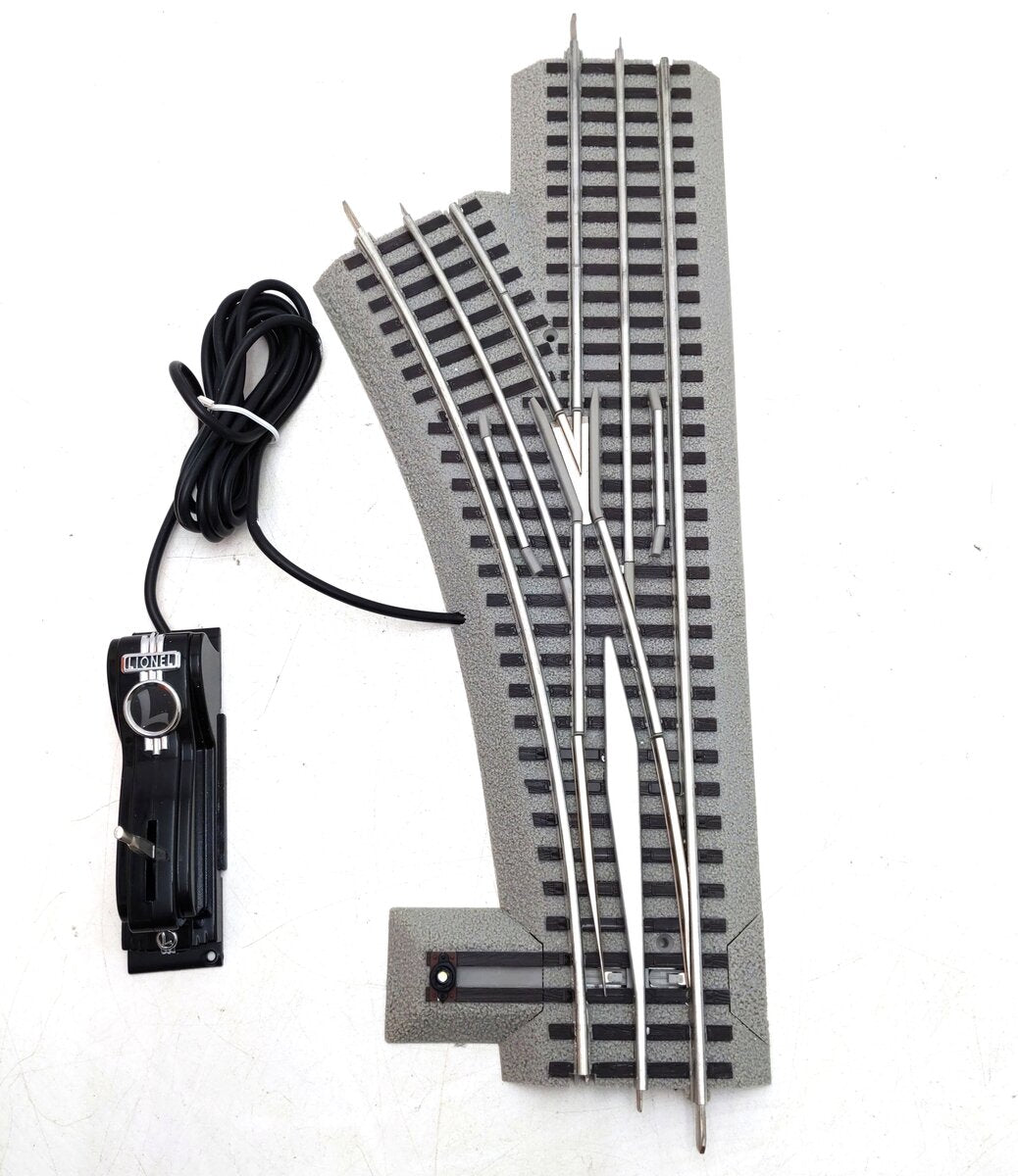 Lionel 6-12065 O O48 Left Hand Remote-Control 30° FasTrack Switch Turnout EX/Box