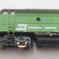 Bachmann 4649 N Scale Burlington Northern Diesel Locomotive # 9749 EX/Box