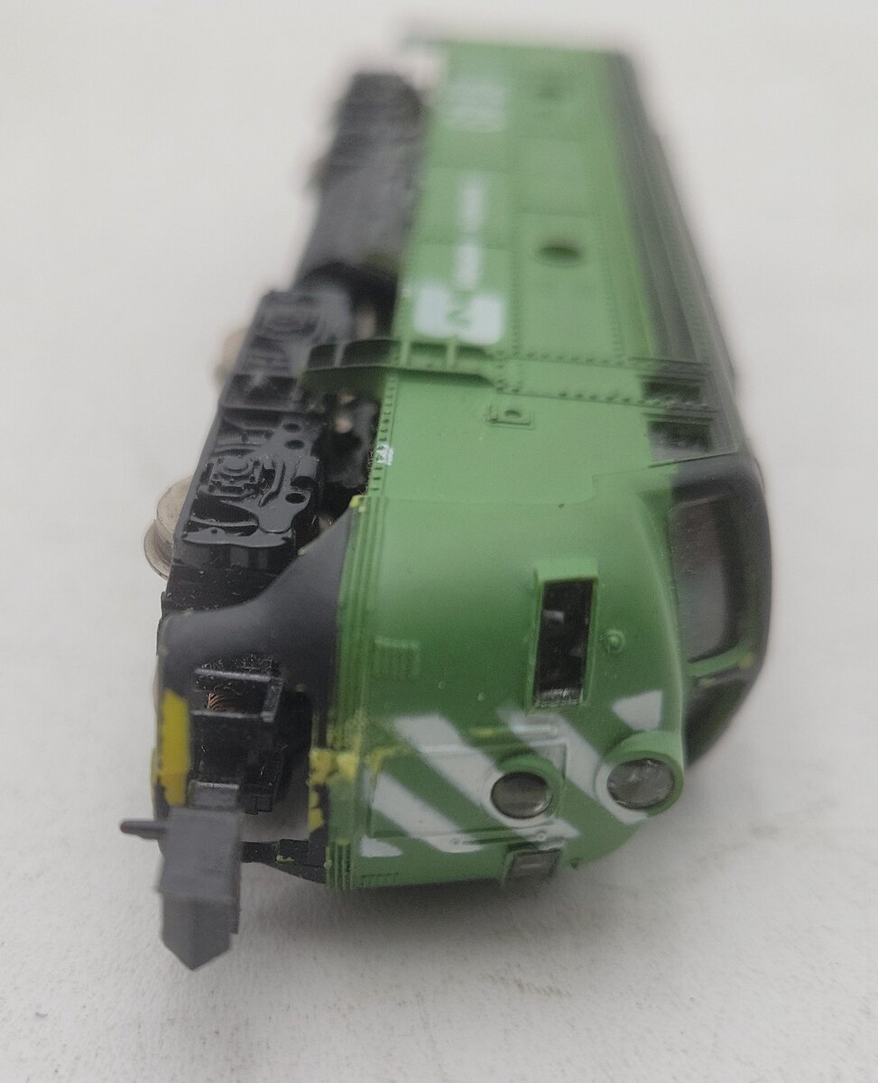 Bachmann 4649 N Scale Burlington Northern Diesel Locomotive # 9749 EX/Box