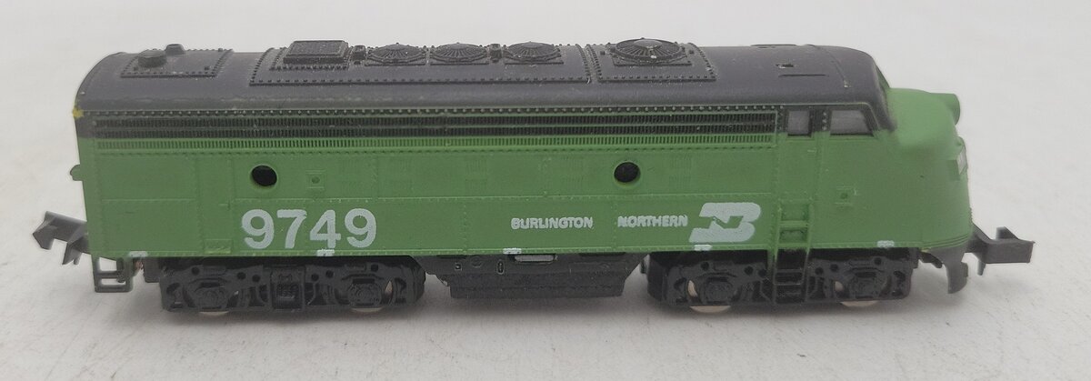 Bachmann 4649 N Scale Burlington Northern Diesel Locomotive # 9749 EX/Box