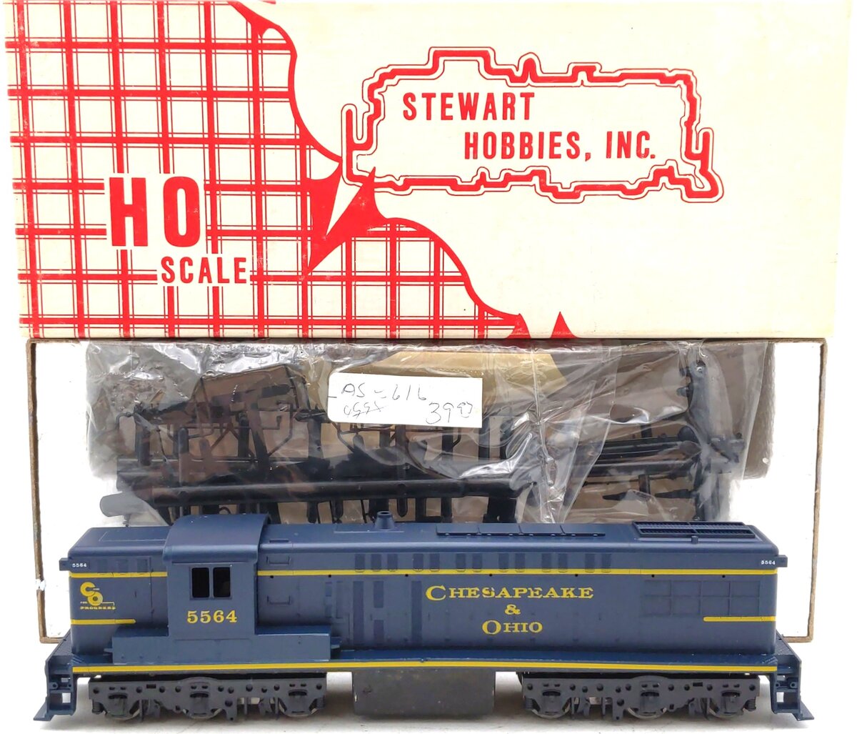 Stewart 6140 Chesapeake & Ohio Baldwin AS-616 Pwd #5564 EX/Box