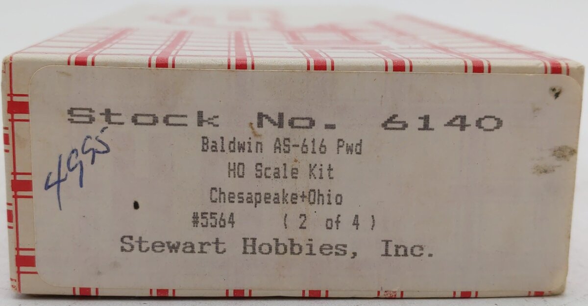 Stewart 6140 Chesapeake & Ohio Baldwin AS-616 Pwd #5564 EX/Box