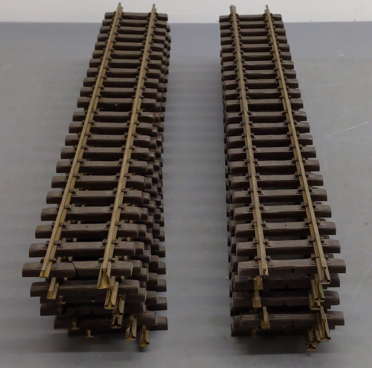 LGB 1060 G Scale 600mm 24" Brass Rail Straight Track (Box of 12) VG/Box