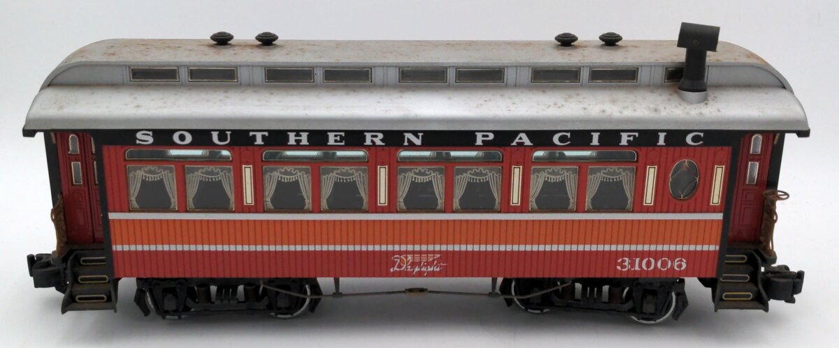 Aristo-Craft 31006 G Scale Southern Pacific Passenger Coach w/Metal Wheels VG/Box