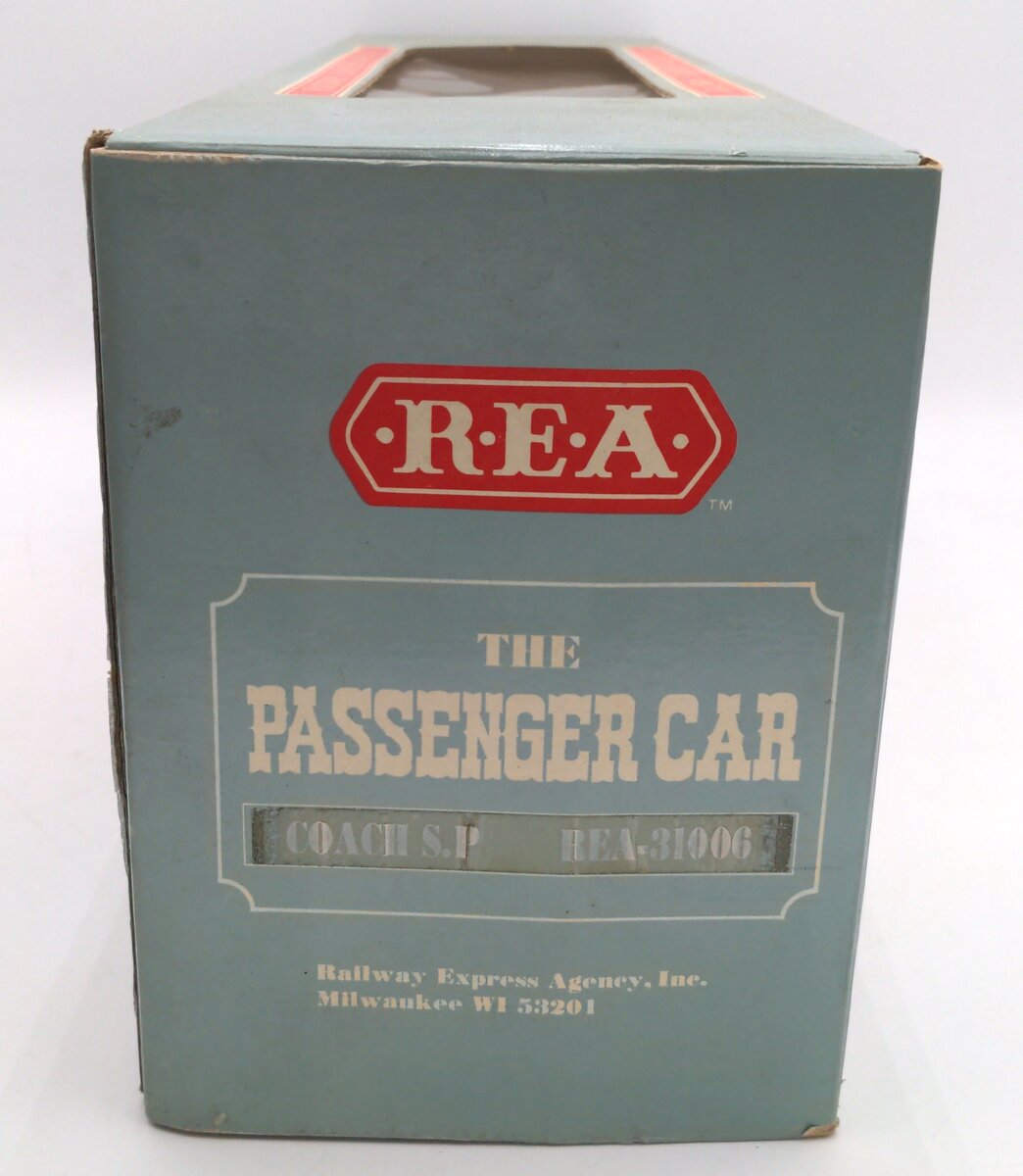 Aristo-Craft 31006 G Scale Southern Pacific Passenger Coach w/Metal Wheels VG/Box