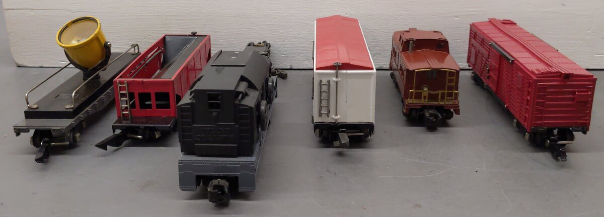 American Flyer S Vintage Custom Freight Cars #944,180,629,716,930,42597 [6] VG