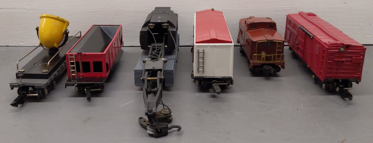American Flyer S Vintage Custom Freight Cars #944,180,629,716,930,42597 [6] VG