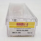 Micro-Trains 98001240 Z Rock Island EMD F-7A Unit Powered Diesel Locomotive #124 LN/Box