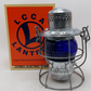 Lionel 59510 LCCA 25th Anniversary Kerosene Lantern - Blue VG/Box