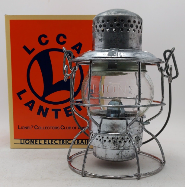 Lionel 59510 LCCA 25th Anniversary Kerosene Lantern - Clear VG/Box