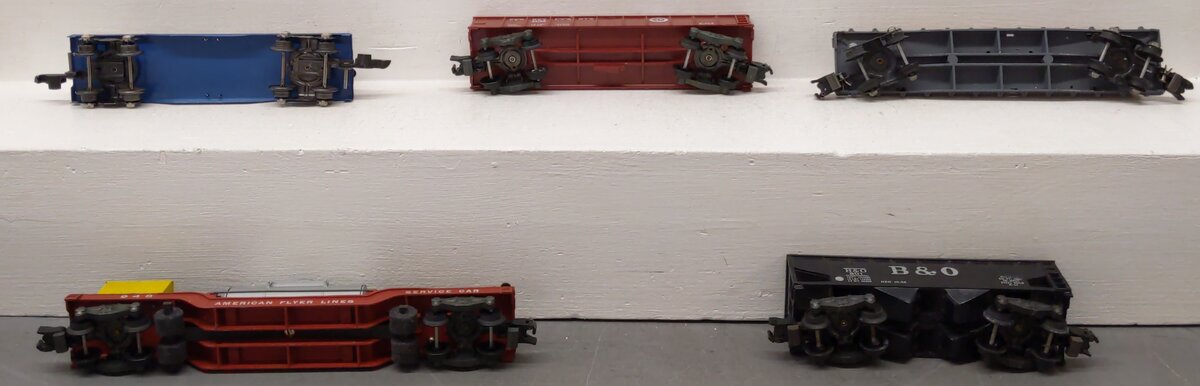 American Flyer S Gauge Vintage Freight cars #801,948,42597,24106 [5] VG