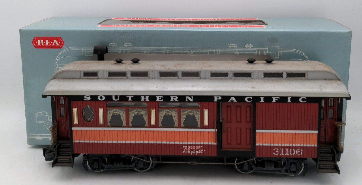 REA 31106 G Scale Southern Pacific Coach Passenger Car VG