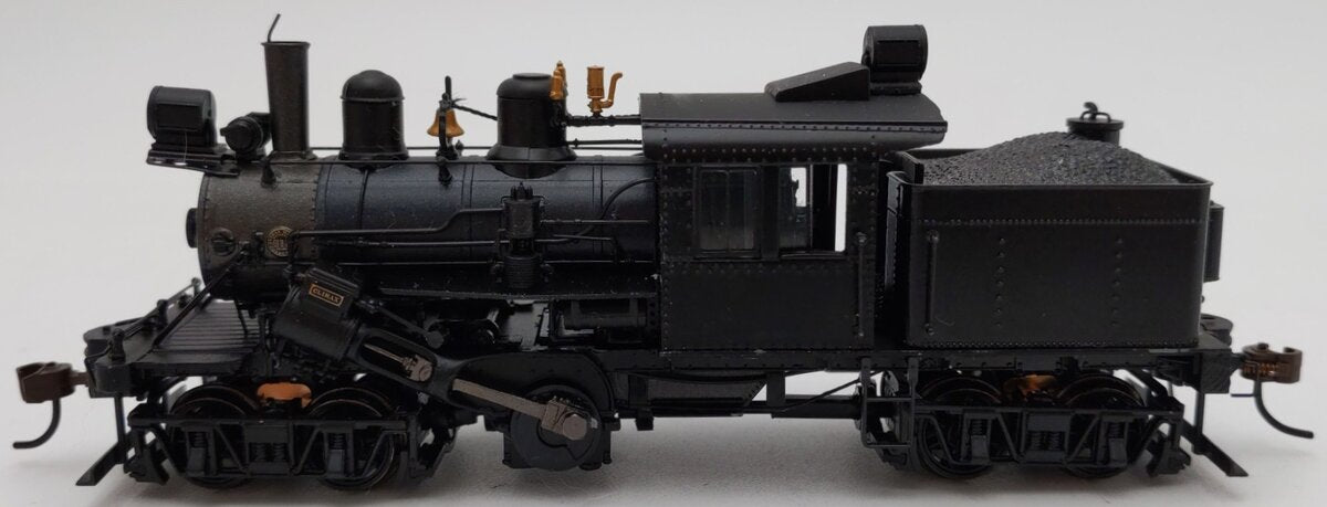 Bachmann 80604 HO Painted, Unlettered 50-ton Two-Truck Climax w/DCC EX/Box