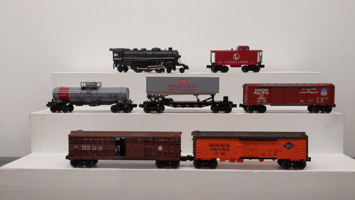 Lionel 6-11747 O Gauge Lionel Lines Steam Train Set VG/Box