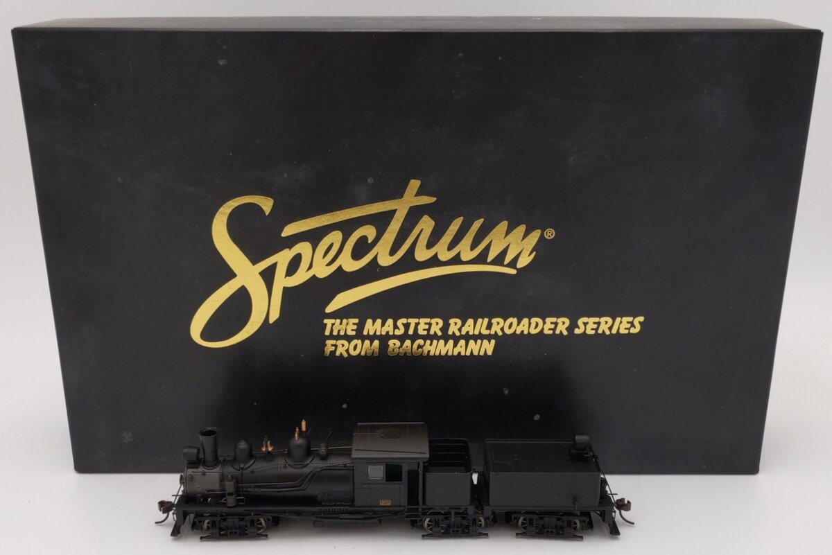 Bachmann 81907 HO Unlettered 80-Ton 3 Truck Shay Steam Locomotive EX/Box