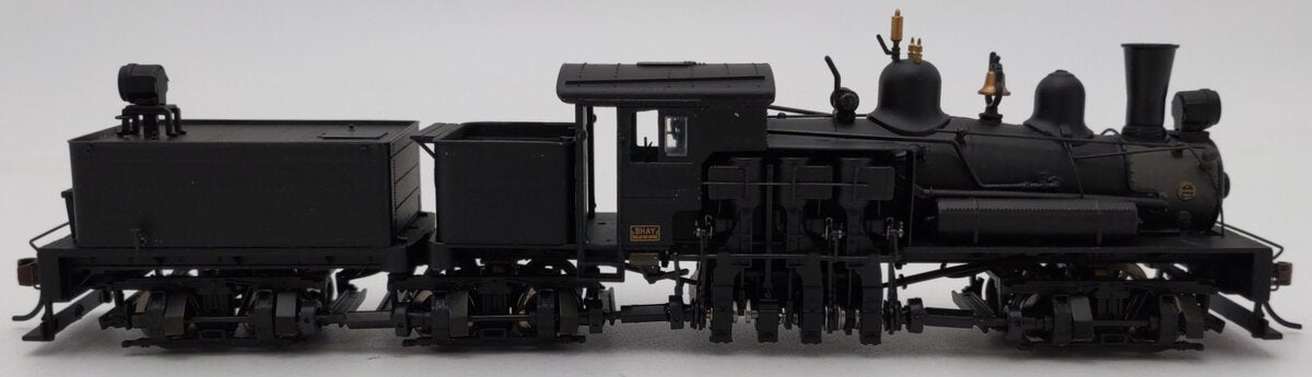 Bachmann 81907 HO Unlettered 80-Ton 3 Truck Shay Steam Locomotive EX/Box