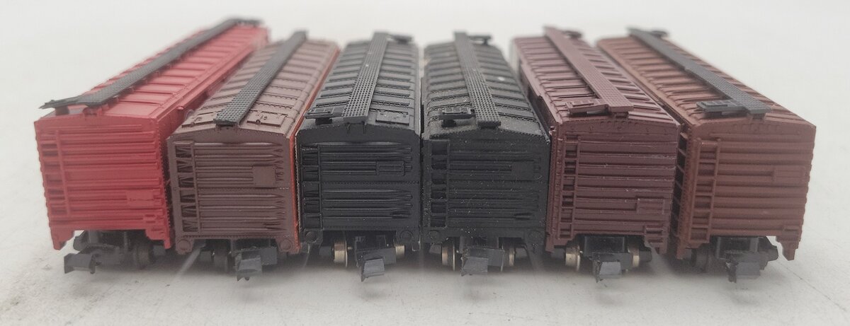 Atlas, Trix & MRC N Scale Assorted Freight Cars: #25001, #3529, #11288 [6] VG