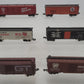 Atlas, Trix & MRC N Scale Assorted Freight Cars: #25001, #3529, #11288 [6] VG
