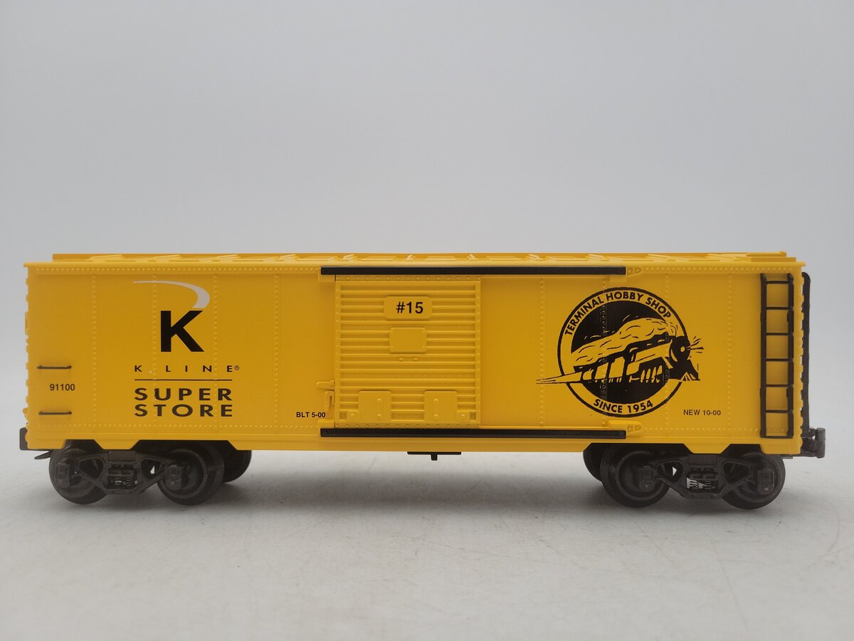 K-Line K-91115 O Gauge Terminal Hobby Shop Super Store Box Car #15 LN/Box