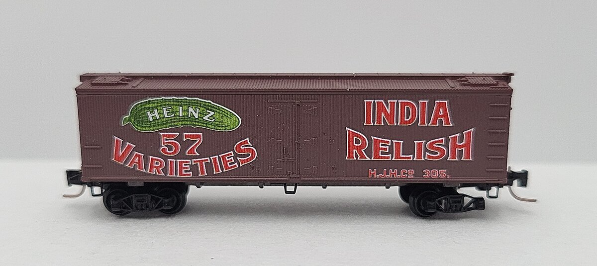 Micro-Trains 51800520 Z Heinz Series #7 40' Wood Sheathed Ice Reefer #305 EX
