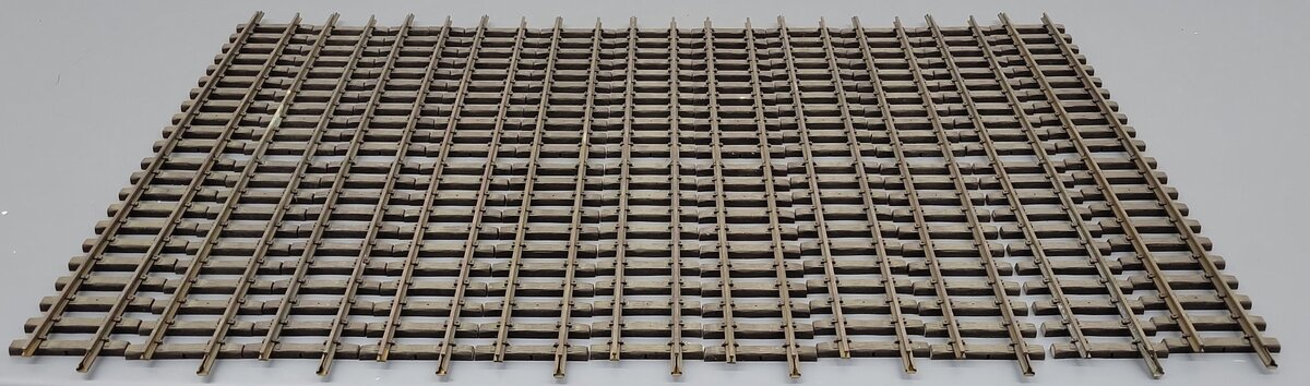 LGB 1060 G Gauge 600mm Brass Rail Straight Track [11] VG/Box