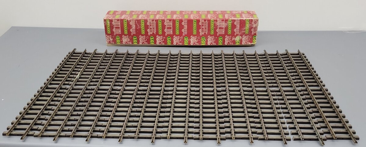 LGB 1060 G Gauge 600mm Brass Rail Straight Track [11] VG/Box