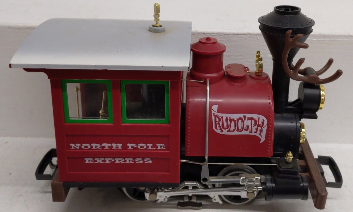 LGB 94775 G Scale North Pole Express Steam Locomotive EX