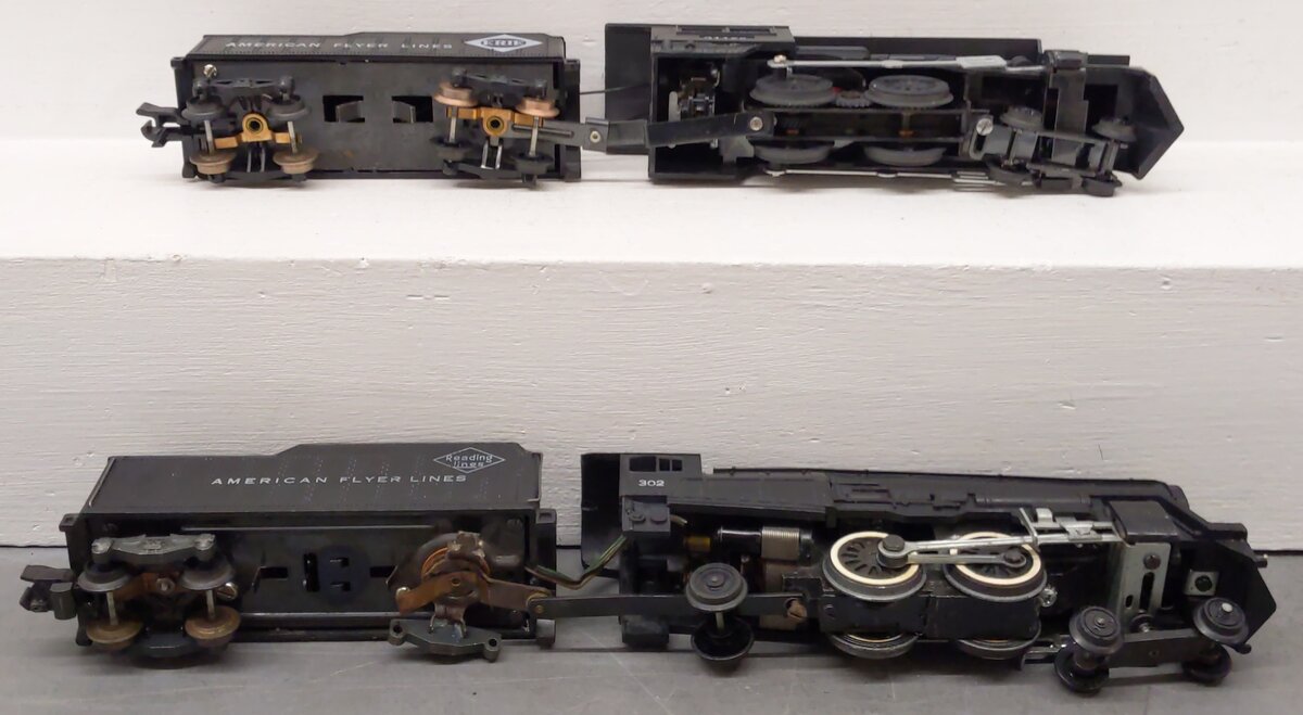 American Flyer S Gauge Vintage AFL Steam Locomotives And Tenders #21165,302 [2] VG