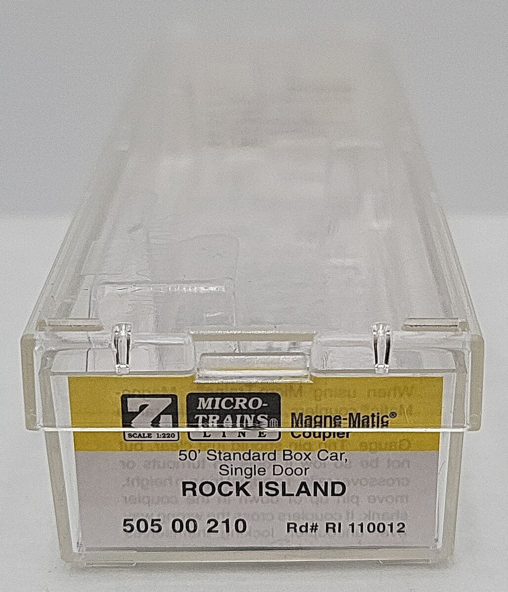 Micro-Trains 50511210 Z Rock Island 50' Single Door Standard Boxcar #110012 LN/Box
