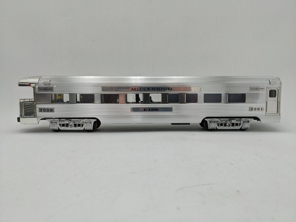 K-Line K4601 O Gauge Millennium Aluminum Passenger Car #2000/2001 EX/Box